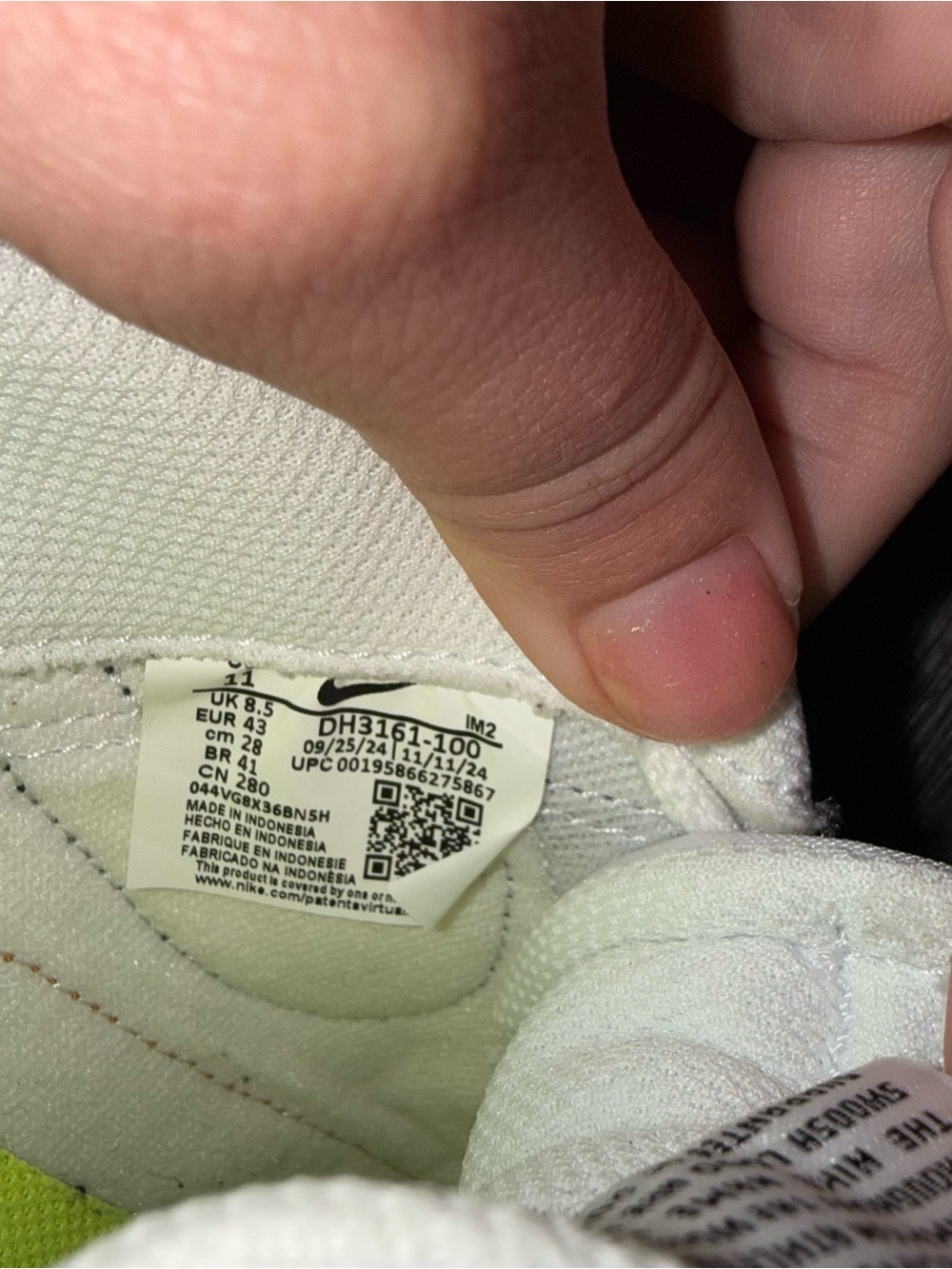 Nike Court Legacy Next Nature White Black Tan - Picture 8 of 9